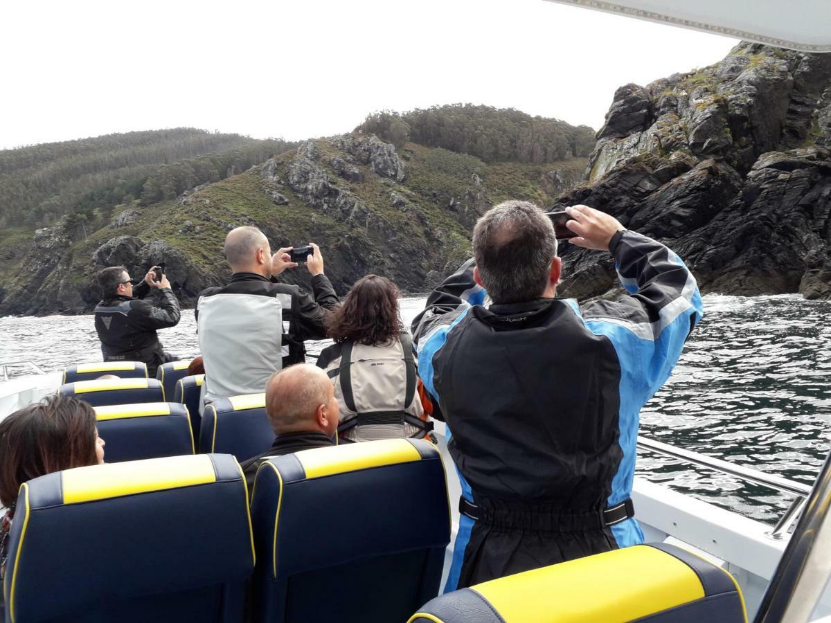Hostal Praia Madalena Cedeira Dış mekan fotoğraf